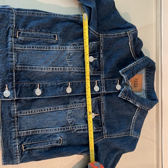 EUC PAIGE Relaxed Vivienne Denim Jacket - Picture 10 of 11